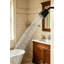 Pomme de douche ronde 3/16/2 pouces en ABS Kingston Kingston-35598744