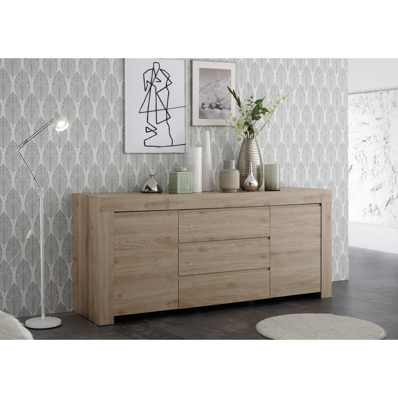 Dashonda 184 Cm Wide 3 Drawer Sideboard