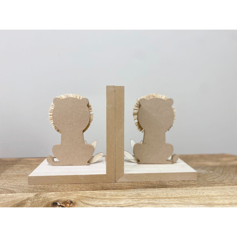 Wood Bookends