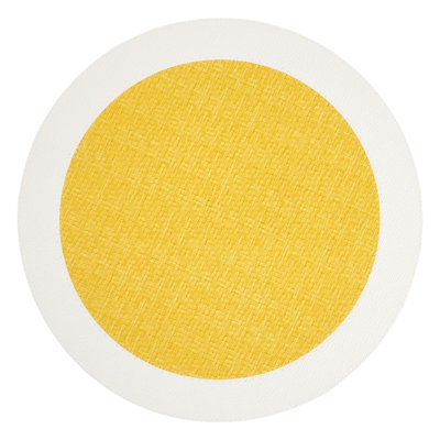 Halo 100% Pthalate-free Vinyl Round Placemats