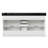 72" Freestanding Double Bathroom Vanity with Faux Coutertop and Ceramic Sinks