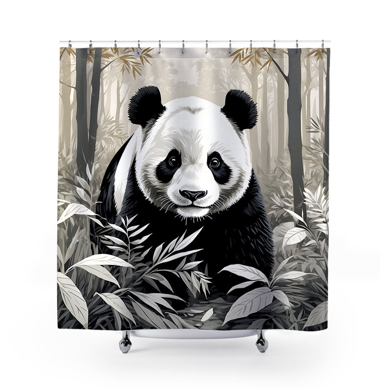 Parrish Panda Shower Curtain