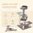 Revolving Stair Cat Tree