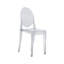 Ensemble de 4 chaises empilables en acrylique Ghost-1307073676-1307073674
