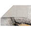 Hand Knotted Abstract Area Rug in Silver/Black/Beige-802590856