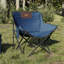 Chaises de camping vidaXL avec siège pliable pour l'extérieur 2 pièces-82040904