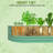 Galvanized Metal Oval Raised Garden Bed - Planter Box for Vegetables and Flowers-538762272-538762286
