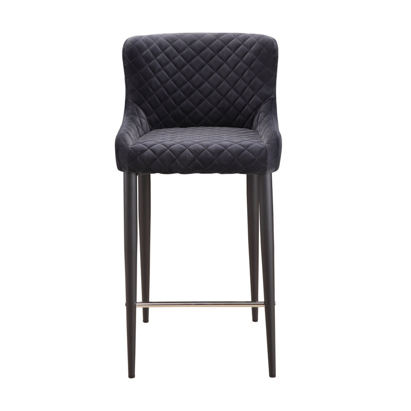 Carly Counter & Bar Stool, Gray, Counter Stool (26" Seat Height)