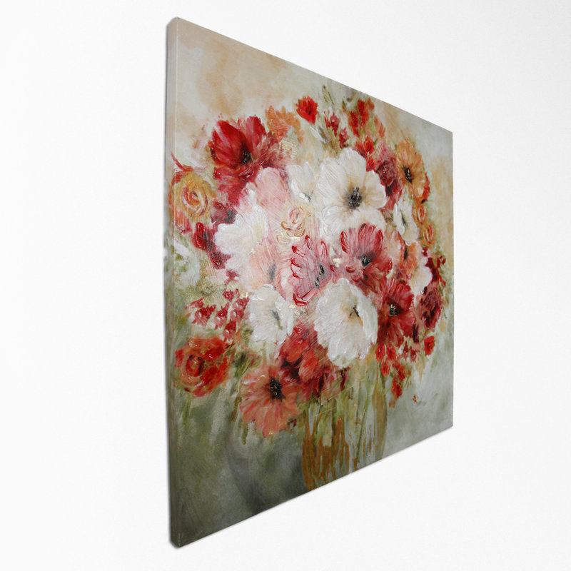 «Gardens Passion I and II» par Carol Robinson, ensemble de 2 reproductions d'art sur toiles tendues