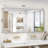 Lunara 1.18" Deep Rounded Corner Rectangular Bathroom Wall Mirror with Premium Tempered Glass & Aluminum Alloy Framed-681085378-681170988