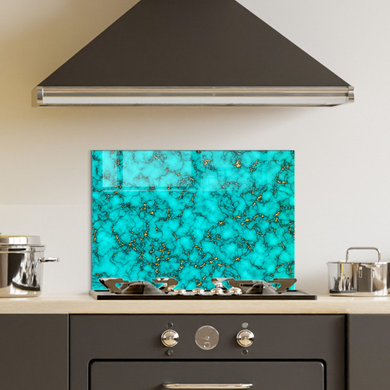 No Frame Painting on Glass, 50 H x 70 W cm