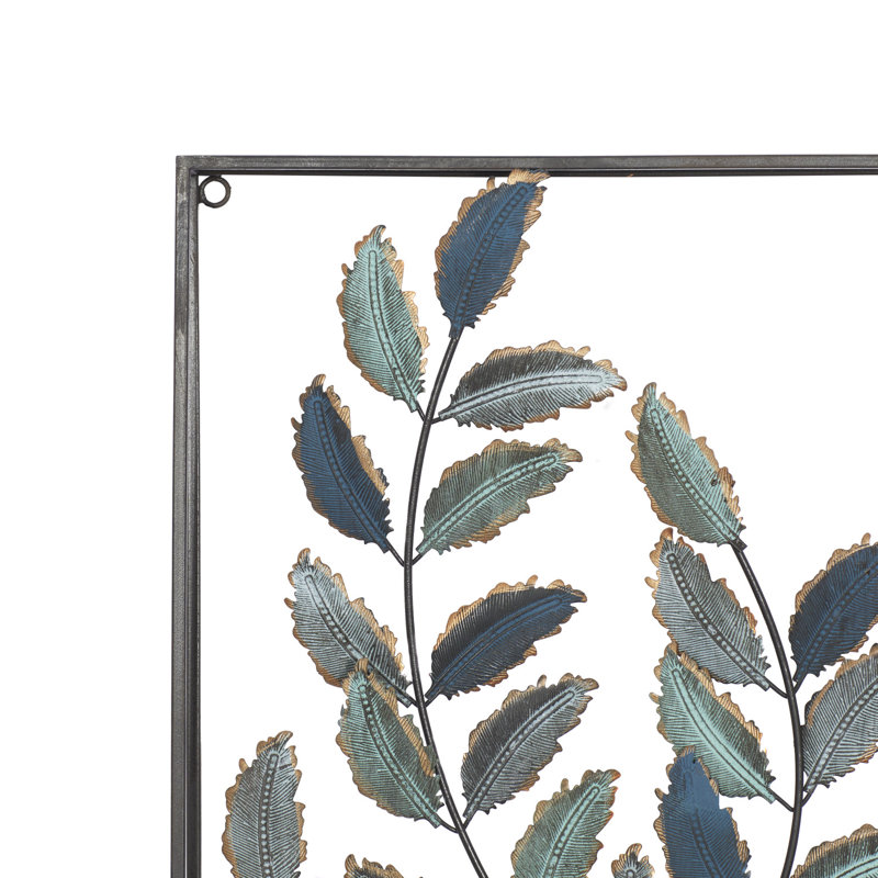 Traditional Plants & Flowers Wall Decor on Metal