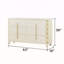 Commode 6 tiroirs Cinderella