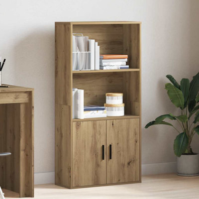 Bookcase 60X24x120 Cm Engineered Wood