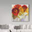 «Red and Yellow Sensations», reproduction de peinture à l'aquarelle sur toile tendue-25676065