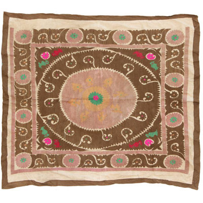 One-of-a-Kind 4'7" X 4'11" Area Rug