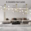 Lustre sphérique spoutnik à 6 lumières Cobina-1159175518