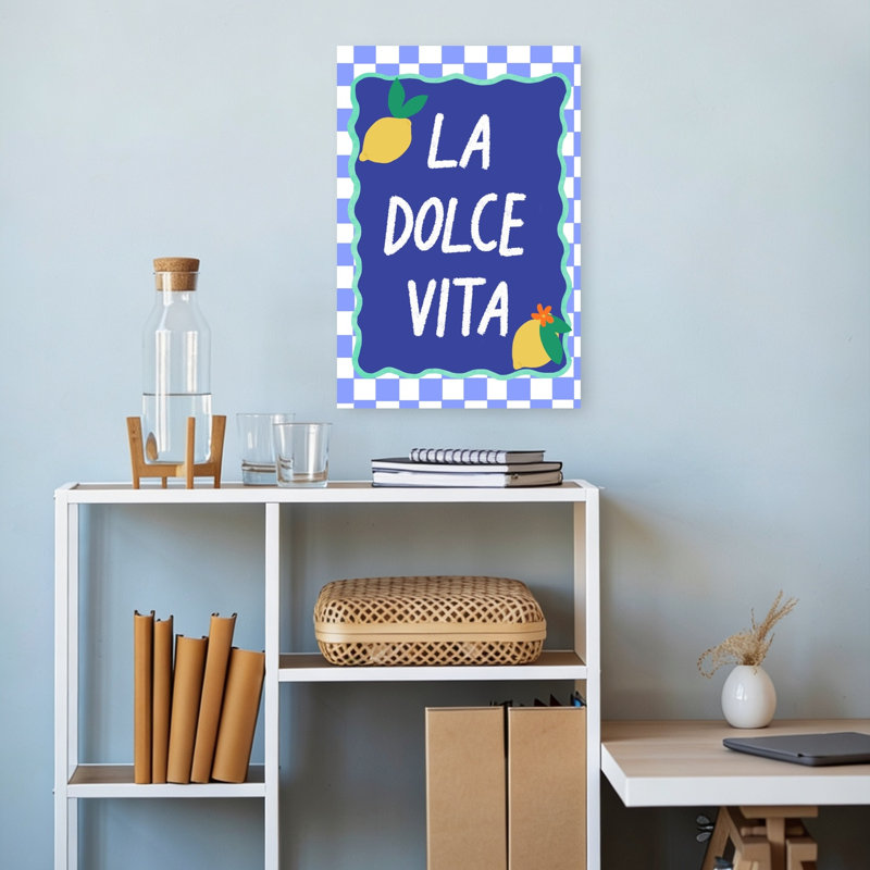 La Dolce Vita, H 18 po x l 12 po