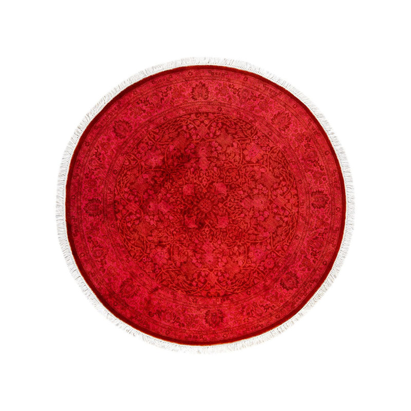 Tapis unique noué à la main Weirsky - Orange