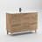 Marilyse 48" Single Sink Wood Tune Bathroom Vanity Set With Resin Sink Top, Faucet, Assembly Required-1542345820