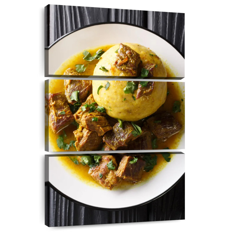 Yarlin Puerto Rican Mofongo, 57" H x 36" W