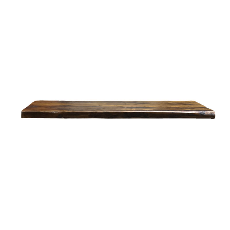 Dessus de banc en bois massif récupéré, H 2 po x l 84 po x P 15 po