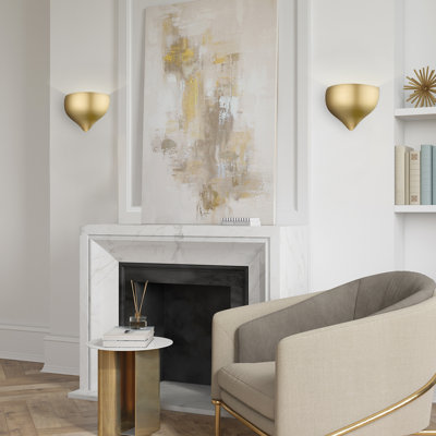 Sharena Steel Flush Mounted Sconce