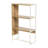 Coastal Oak Iron Three-Tier Shelf-1693791329