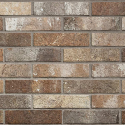 Brick City 2" x 10" Porcelain Subway Floor and Wall Tile