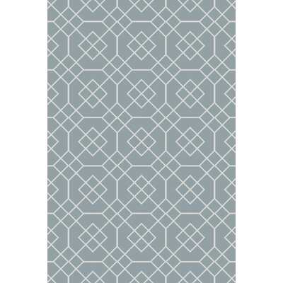 Freudenburg Geometric Handwoven Wool Gray Area Rug -  Darby Home Co, DBYH3718 34791836