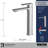 Single-handle Bathroom Faucet with Drain Assembly-88777437