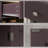 Coffee Sideboard - Solid Wood Countertop Kitchen Storage Cabinet With 2 Drawers, Doors, Adjustable Shelf Coffee Decor