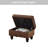 Rehmaan Upholstered Storage Bench-849662627