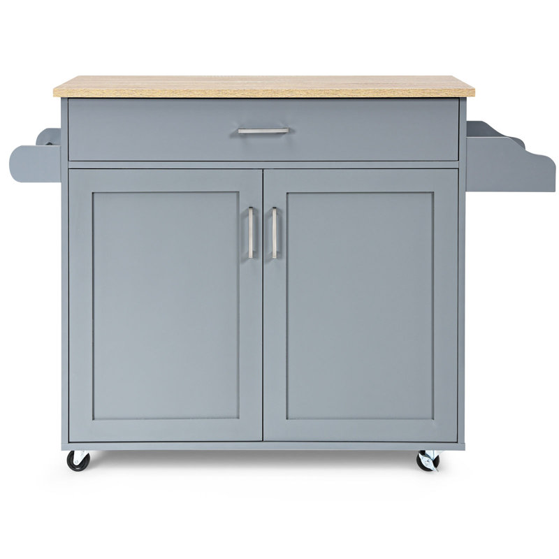 Shongopovi Wood Kitchen Cart