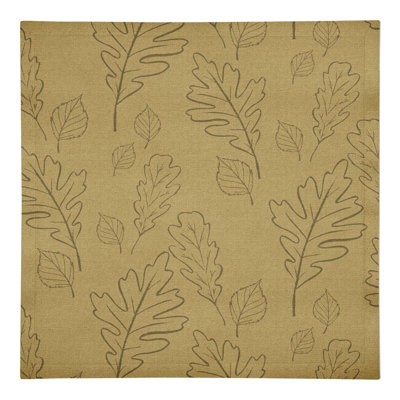 Serviette en coton 10 "Large Leaf