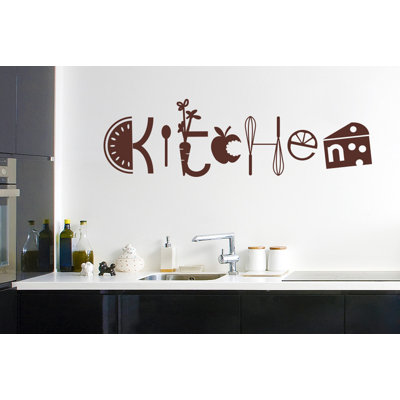 Assorted Kitchen Sign Wall Sticker