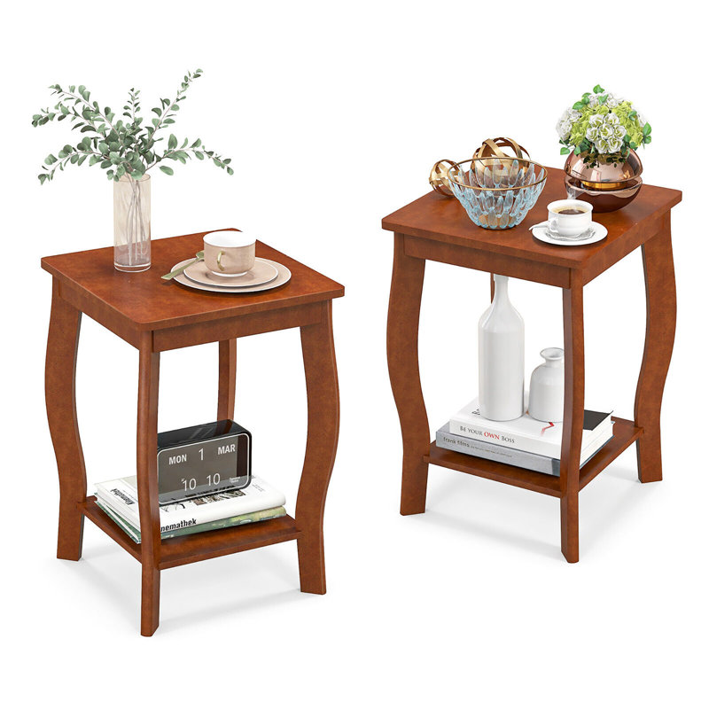 Ensemble de tables de bout Naba