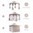 Yardgrace 10'X10' Soft-top Double-Roofed Steel Patio Gazebo-122447117