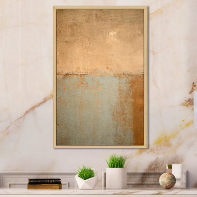 Art moderne gris et bleu II 2FDP47720