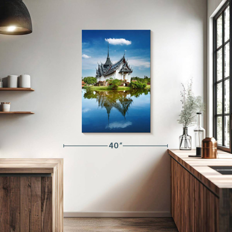 Sanphet Prasat Palace Reflection, 39" H x 26" W