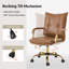 Ensemble de bureau de bureau moderne en similicuir 2 pièces Lundgren-456664474