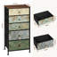 Rikeisha 5 Drawer Storage Drawer