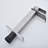Single Handle Bathroom Vanity Sink Faucet with Waterfall Spout-115721276