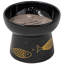 Dexypaws: Bol pour chat en céramique surélevé - Poisson - 7 oz - Plat pour animaux, repas, nourriture et eau, hauteur ergonomique, élégant, peu profond et surélevé-115356545