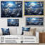 Moon Cosmic Floral Couture Meadows - Fleurs, art mural-2071091997-2071091994