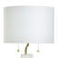 Lampe de table Tamara Day for Stylecraft Jasper - Blanc-384346815