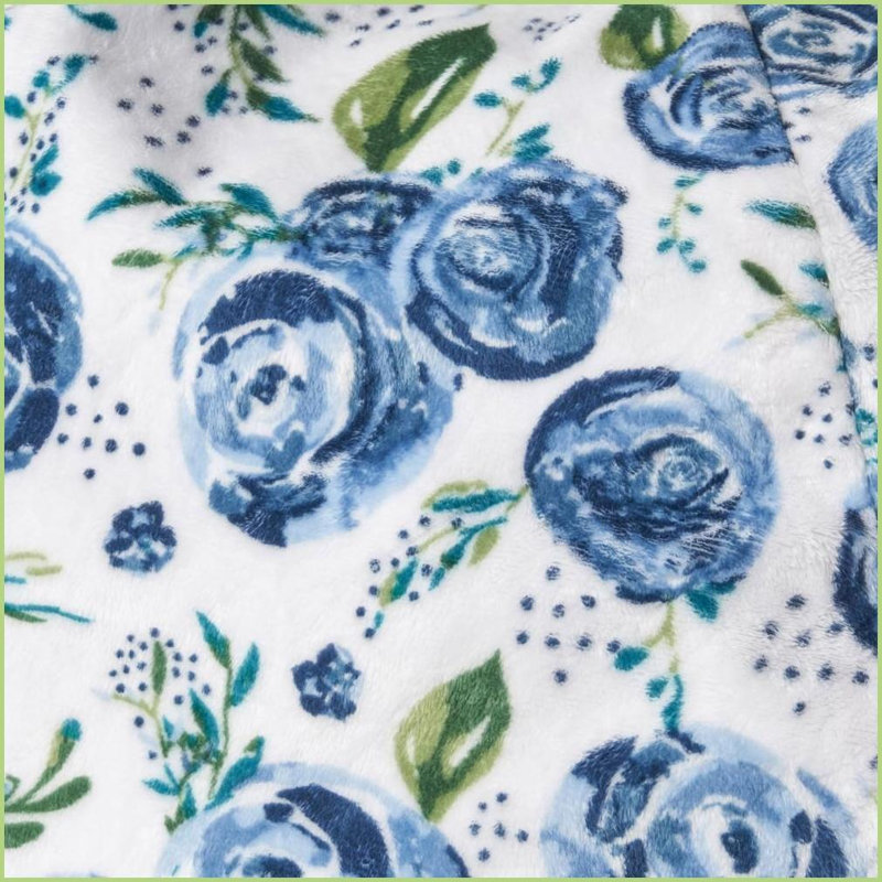 Fauteuil à billes 3 pieds, imprimé rose bleu | Tissu | Multicolore