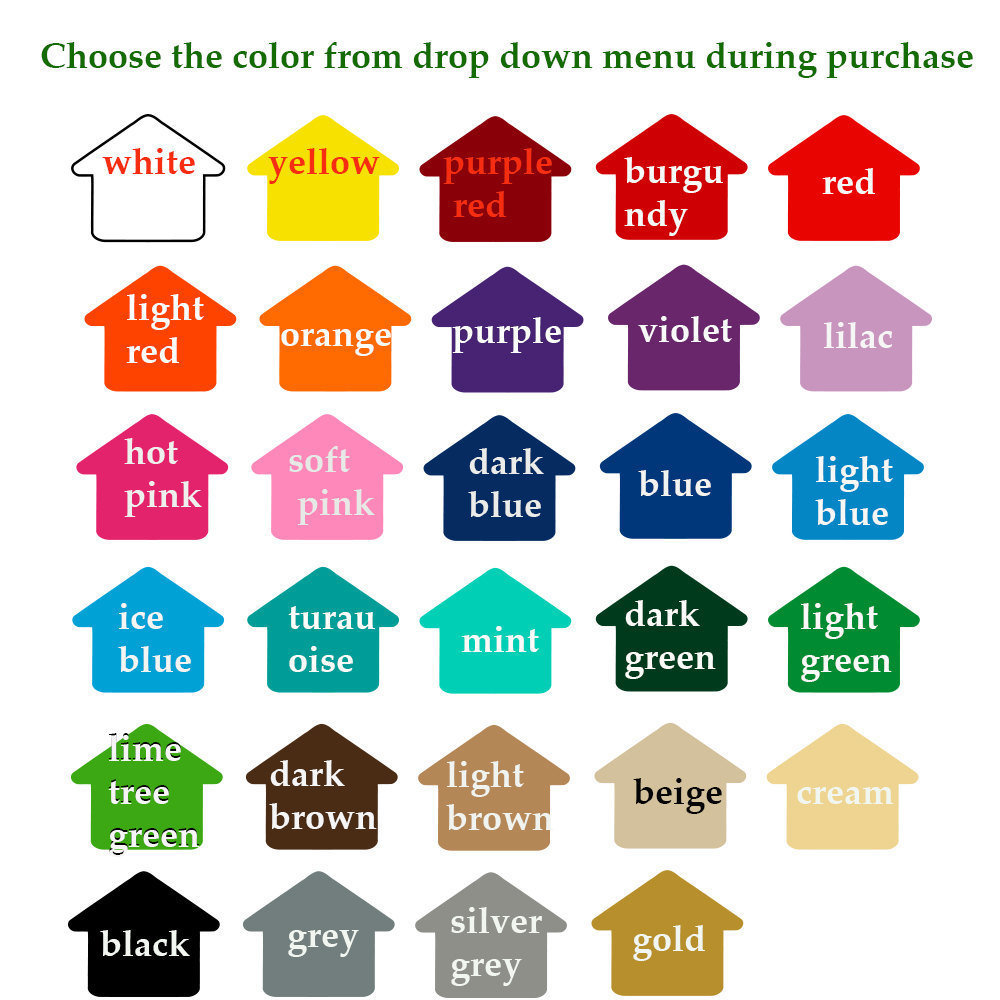 Non-Wall Damaging Wall Decal Decal House 