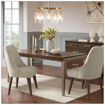 Modern Tufted Dining Chairs Set Of 2, Durable And Stylish For Any Home Decor, Easy Assembly And Space-Saving Design