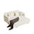 66 Inch Sleeper Sofa Bed 3-in-1 Adjustable Sleeper with Pullout Bed 4 Pillows and Side Pockets Soft Corduroy Convertible Sleeper Sofa Bed-1892934059